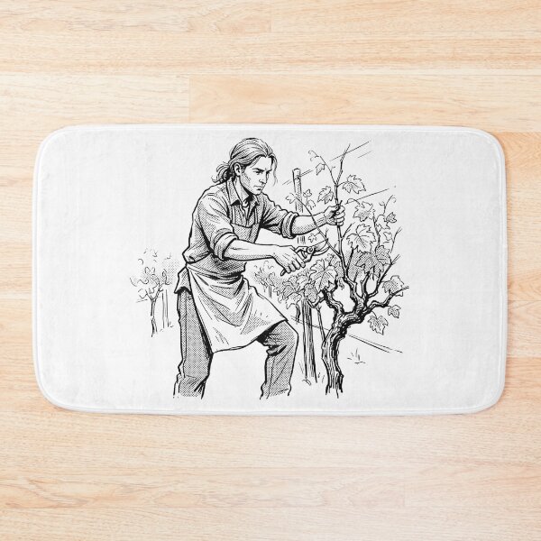 Item preview, Winemaker Pruning A Vine designed and sold by eduardoroa22.