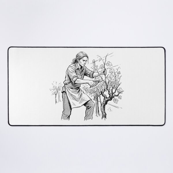 Item preview, Winemaker Pruning A Vine designed and sold by eduardoroa22.