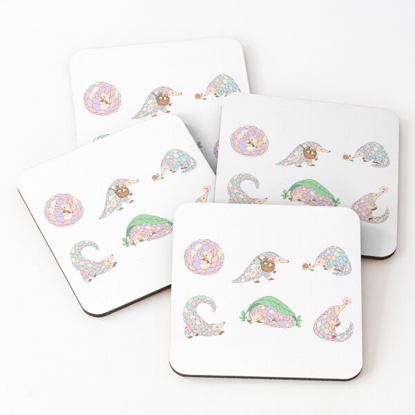 Item preview, Pastel Pangolins – Mushroom Foraging & Garden Adventures designed and sold by Zoolumi.