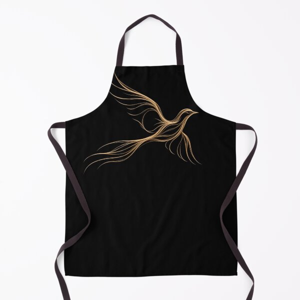 Item preview, Golden Bird in Flight designed and sold by FlowSilk.