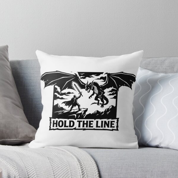 Item preview, Hold The Line Epic Knight vs Dragon designed and sold by BigBarts11.