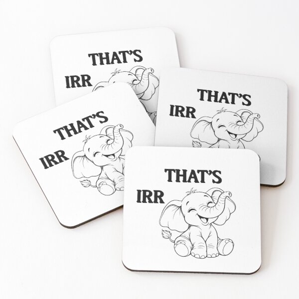 Item preview, B&W That's irrELEPHANT designed and sold by Carol-arts-.