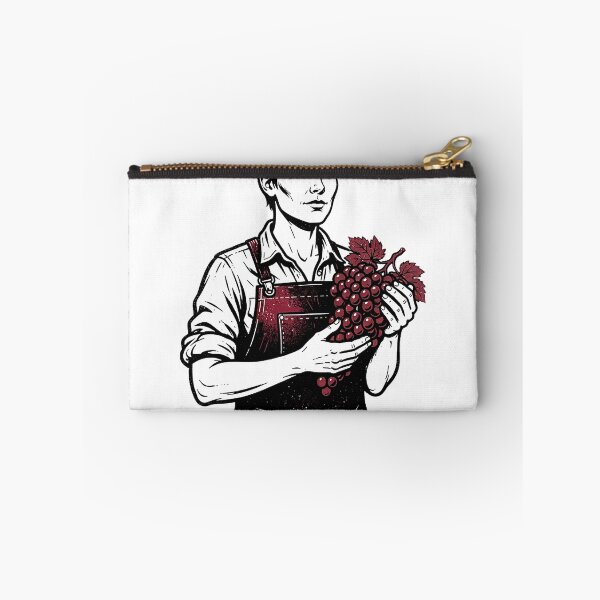 Item preview, Winemaker Portrait With Grapes designed and sold by eduardoroa22.