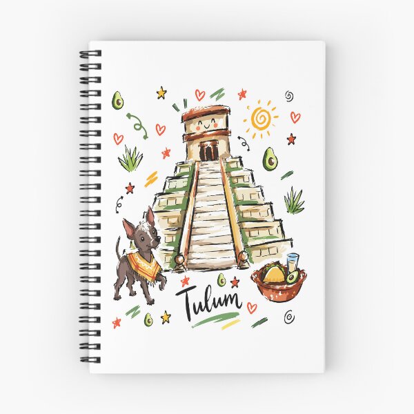 Item preview, Cute Mayan Pyramid Mexico Sketch Art v2 designed and sold by RamyGallery.