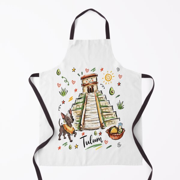 Item preview, Cute Mayan Pyramid Mexico Sketch Art v2 designed and sold by RamyGallery.
