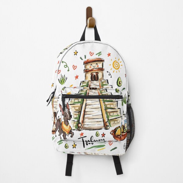 Item preview, Cute Mayan Pyramid Mexico Sketch Art v2 designed and sold by RamyGallery.