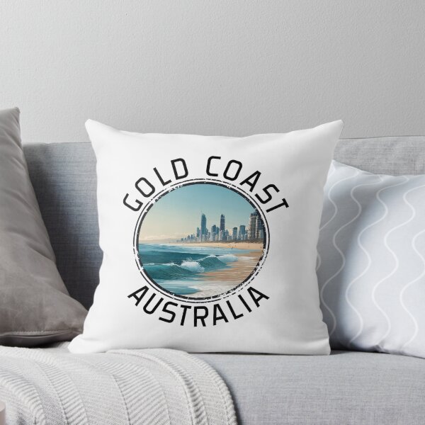 Item preview, Gold Coast - Australia (with Black Lettering) designed and sold by VelvetRoom.