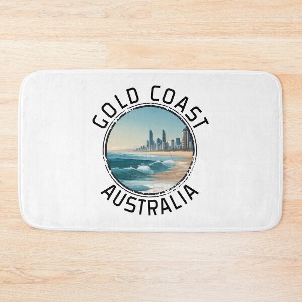 Item preview, Gold Coast - Australia (with Black Lettering) designed and sold by VelvetRoom.