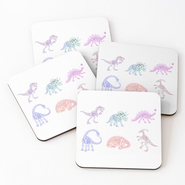 Item preview, Dinosaur Skeletons Cake – Tea, Flowers & Prehistoric Friends designed and sold by Zoolumi.