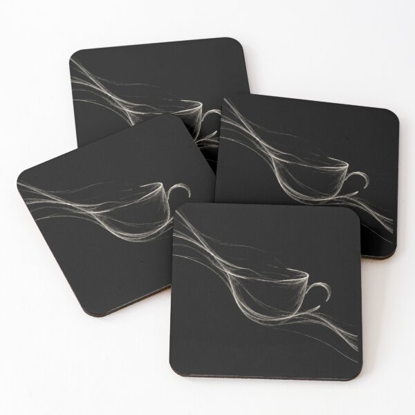 Item preview, Steaming Cup in Flowing Lines designed and sold by FlowSilk.