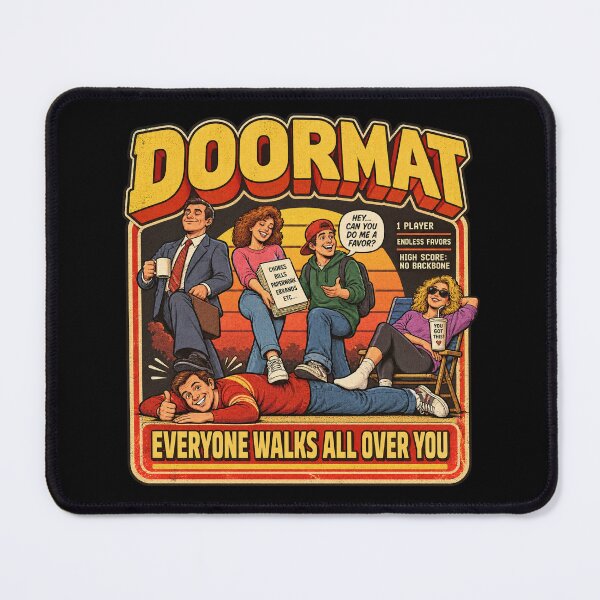 Item preview, Doormat — Everyone Walks All Over You designed and sold by OriginalGamer55.