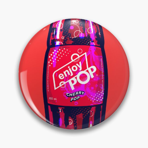 Item preview, "Cherry Pop Bottle Bubbles" (W) designed and sold by  Enjoy Artwork .