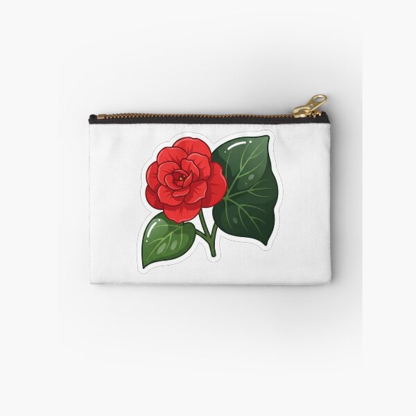 Item preview, Beautiful Red Begonia Flower Illustration designed and sold by Owcomm.