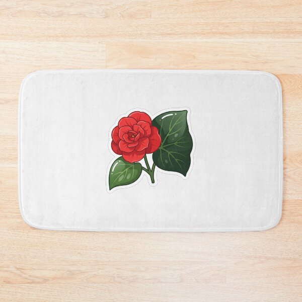 Item preview, Beautiful Red Begonia Flower Illustration designed and sold by Owcomm.