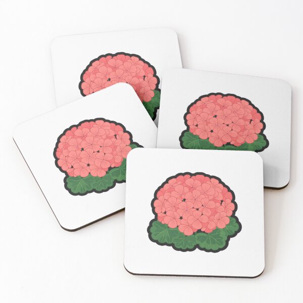 Item preview, Charming Pink Geranium Flower Blossom designed and sold by Owcomm.