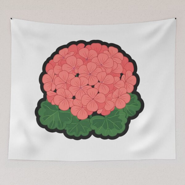 Item preview, Charming Pink Geranium Flower Blossom designed and sold by Owcomm.