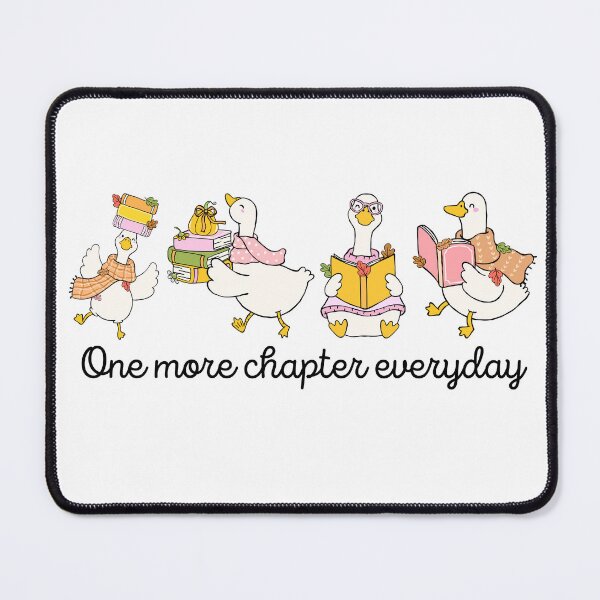 Item preview, One More Chapter Every Day Silly Goose – Fall Book Lover designed and sold by PalleteCreation.