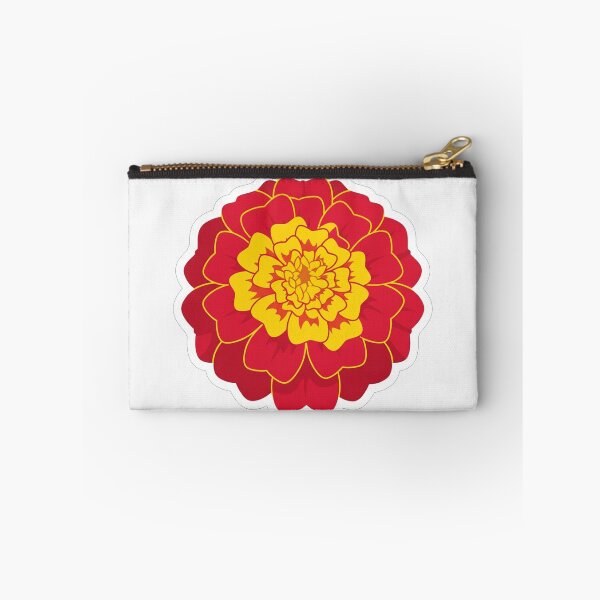 Item preview, Vibrant Red and Yellow Marigold Flower designed and sold by Owcomm.