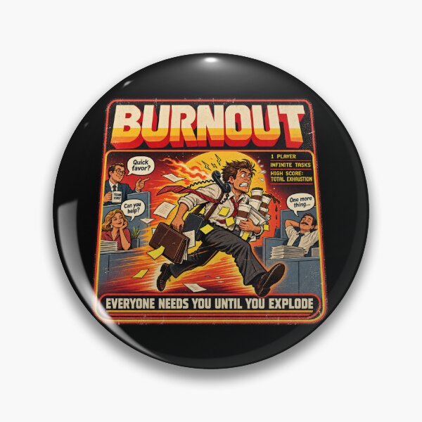 Item preview, Burnout — Everyone Needs You Until You Explode designed and sold by OriginalGamer55.