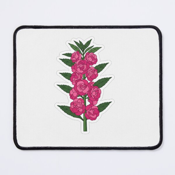Item preview, Beautiful Pink Flowers And Green Leaves designed and sold by Owcomm.