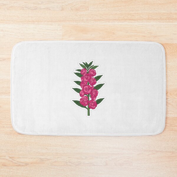 Item preview, Beautiful Pink Flowers And Green Leaves designed and sold by Owcomm.