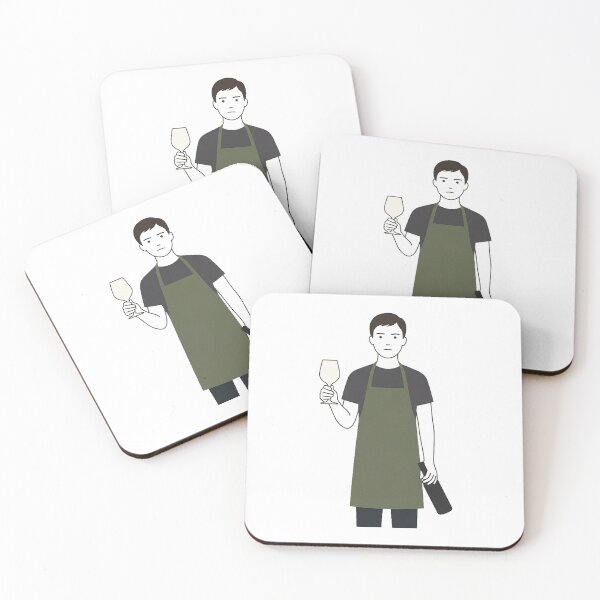 Item preview, Deadpan Winemaker With A Wine Glass designed and sold by eduardoroa22.