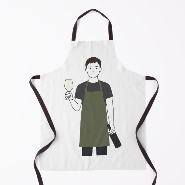 Item preview, Deadpan Winemaker With A Wine Glass designed and sold by eduardoroa22.