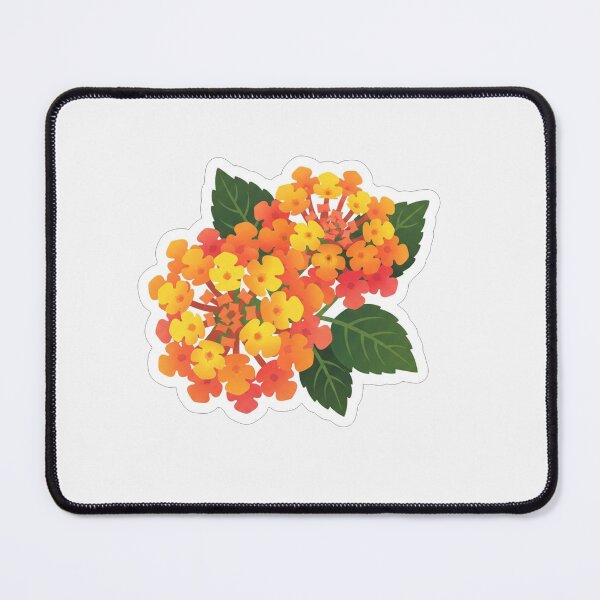 Item preview, Vibrant Orange and Yellow Lantana Flower designed and sold by Owcomm.