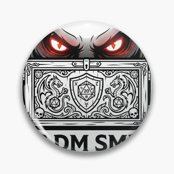 Item preview, The DM Smiles Tabletop Warning designed and sold by BigBarts11.