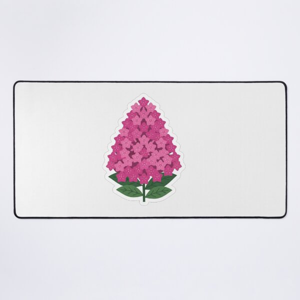 Item preview, Beautiful Pink Hydrangea Flower Cluster Illustration designed and sold by Owcomm.