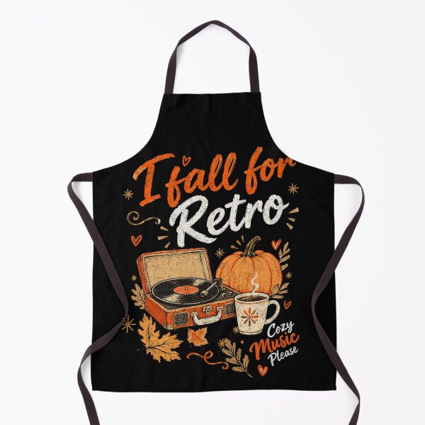 Item preview, Cozy Autumn Vinyl - I Fall for Retro designed and sold by Nacho Average Designs.