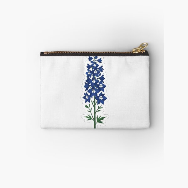 Item preview, Beautiful Blue Delphinium Flower Botanical Illustration designed and sold by Owcomm.
