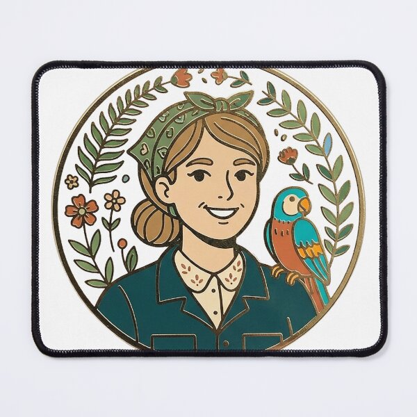 Item preview, Zookeeper Medallion With A Parrot designed and sold by eduardoroa22.