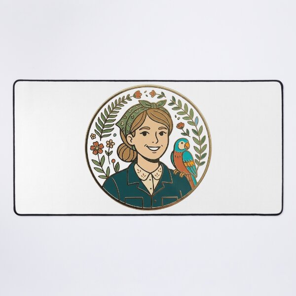 Item preview, Zookeeper Medallion With A Parrot designed and sold by eduardoroa22.