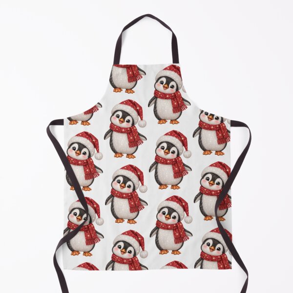Item preview, Glittery Santa Penguin designed and sold by MIRANDA CREATIVE.