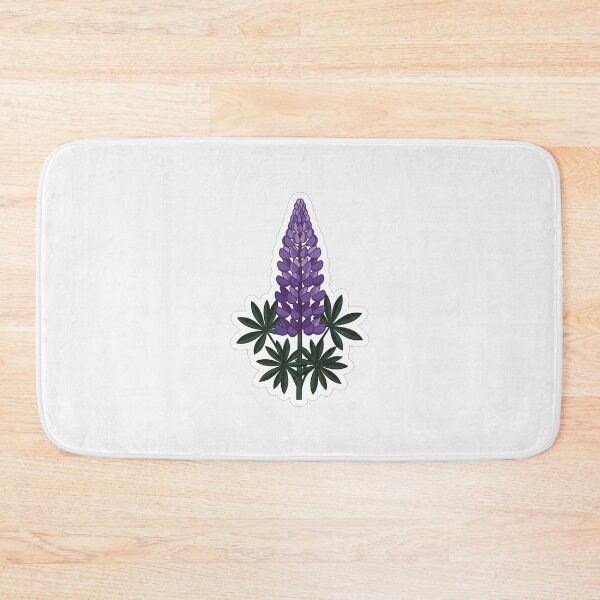 Item preview, Beautiful Purple Lupine Wildflower Botanical Illustration designed and sold by Owcomm.
