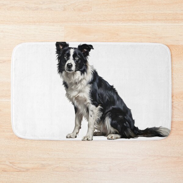 Item preview, Majestic Border Collie Dog Beautiful Oil Painting Portrait designed and sold by AeroCodeDesigns.