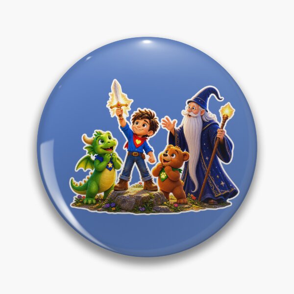 Item preview, King Arthur and Merlin (Arthur, Art, and Artie) Large file size   designed and sold by TheFatherOfArt.