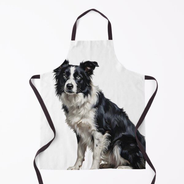Item preview, Majestic Border Collie Dog Beautiful Oil Painting Portrait designed and sold by AeroCodeDesigns.
