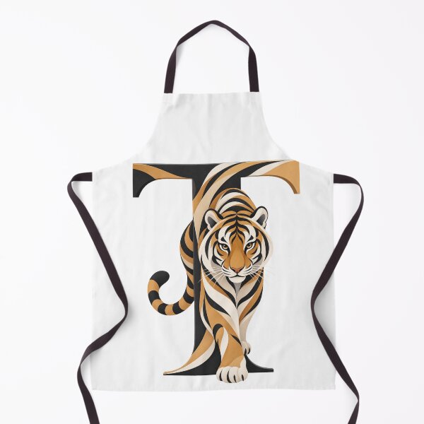 Item preview, Tiger Letter T Art designed and sold by tmoca.