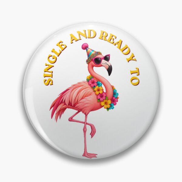 Item preview, Single and ready to FLAMINGle designed and sold by Carol-arts-.