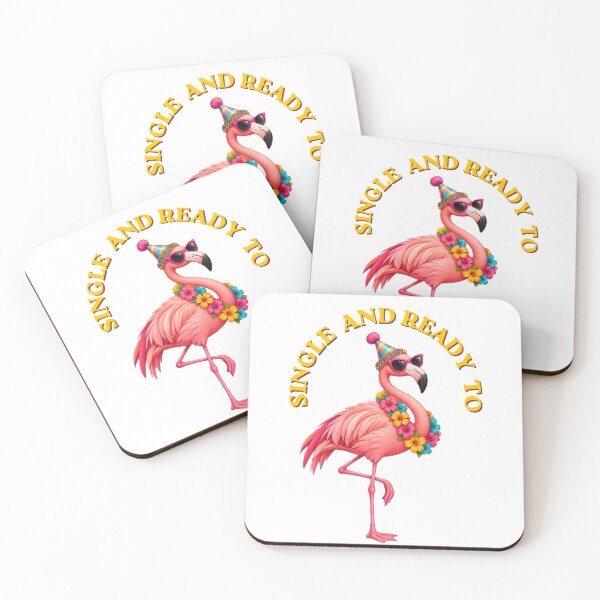 Item preview, Single and ready to FLAMINGle designed and sold by Carol-arts-.