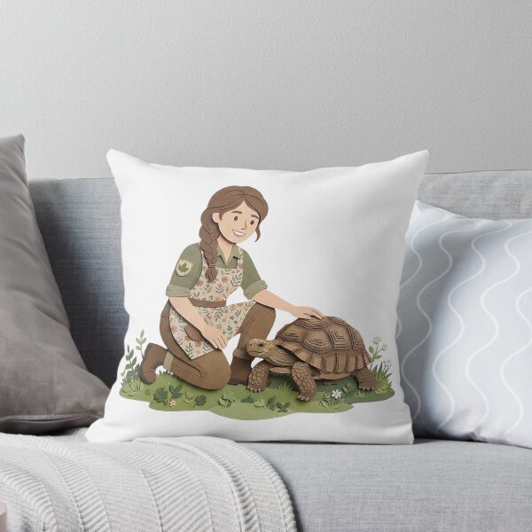 Item preview, Paper Cut Zookeeper With A Tortoise designed and sold by eduardoroa22.