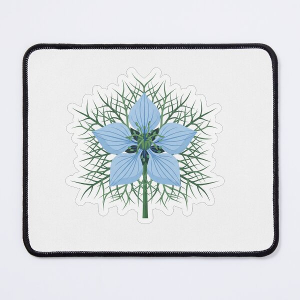 Item preview, Delicate Blue Flower Botanical Illustration designed and sold by Owcomm.