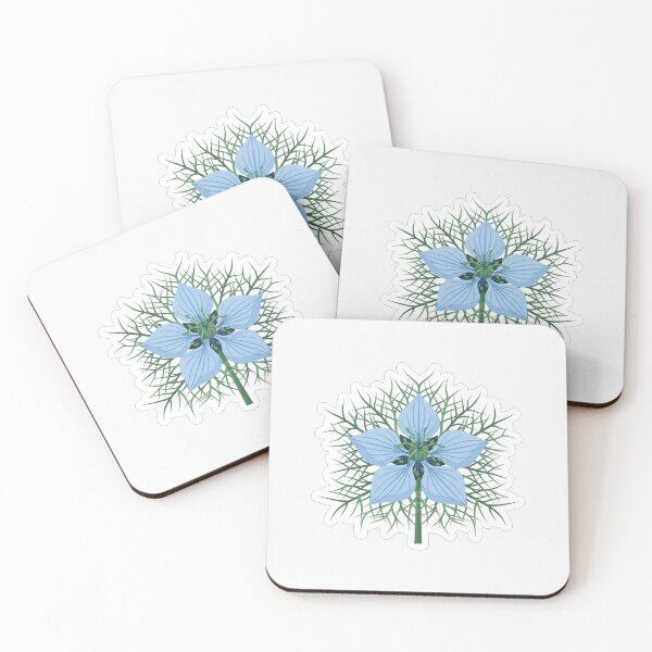 Item preview, Delicate Blue Flower Botanical Illustration designed and sold by Owcomm.