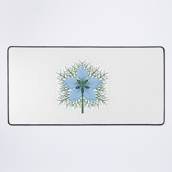 Item preview, Delicate Blue Flower Botanical Illustration designed and sold by Owcomm.