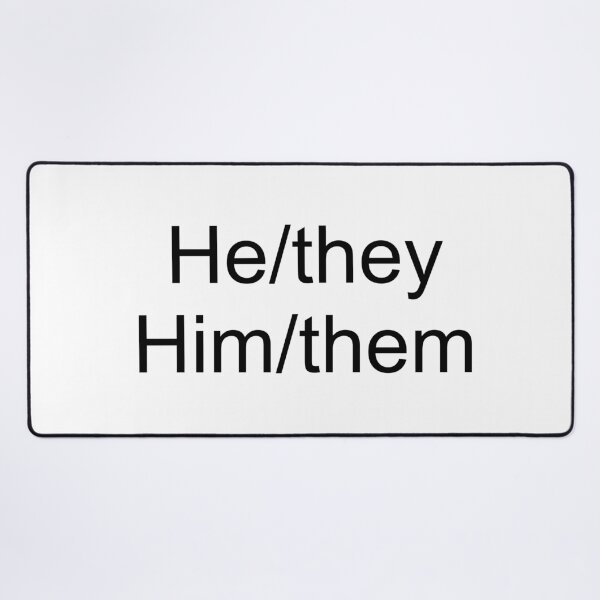 Item preview, Pronouns - He/they designed and sold by AYTFA.
