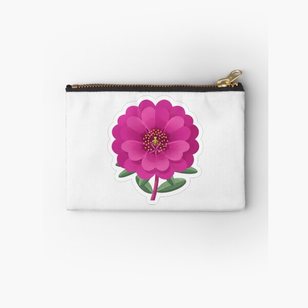 Item preview, Vibrant Magenta Zinnia Flower Illustration designed and sold by Owcomm.
