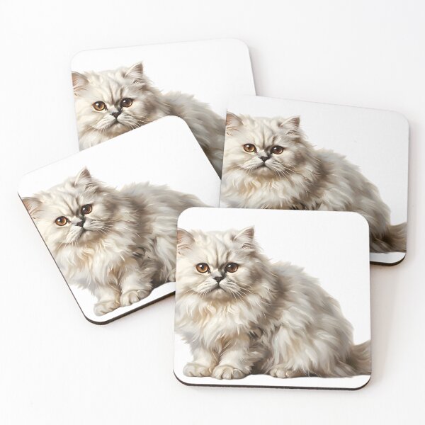 Item preview,  Majestic Persian Cat Fluffy Oil Painting Portrait designed and sold by AeroCodeDesigns.
