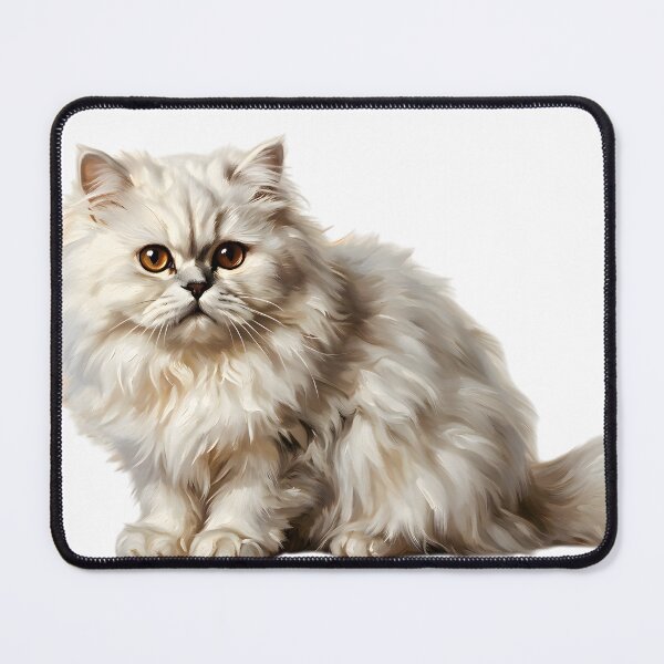 Item preview,  Majestic Persian Cat Fluffy Oil Painting Portrait designed and sold by AeroCodeDesigns.